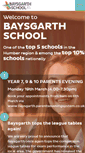 Mobile Screenshot of baysgarthschool.co.uk